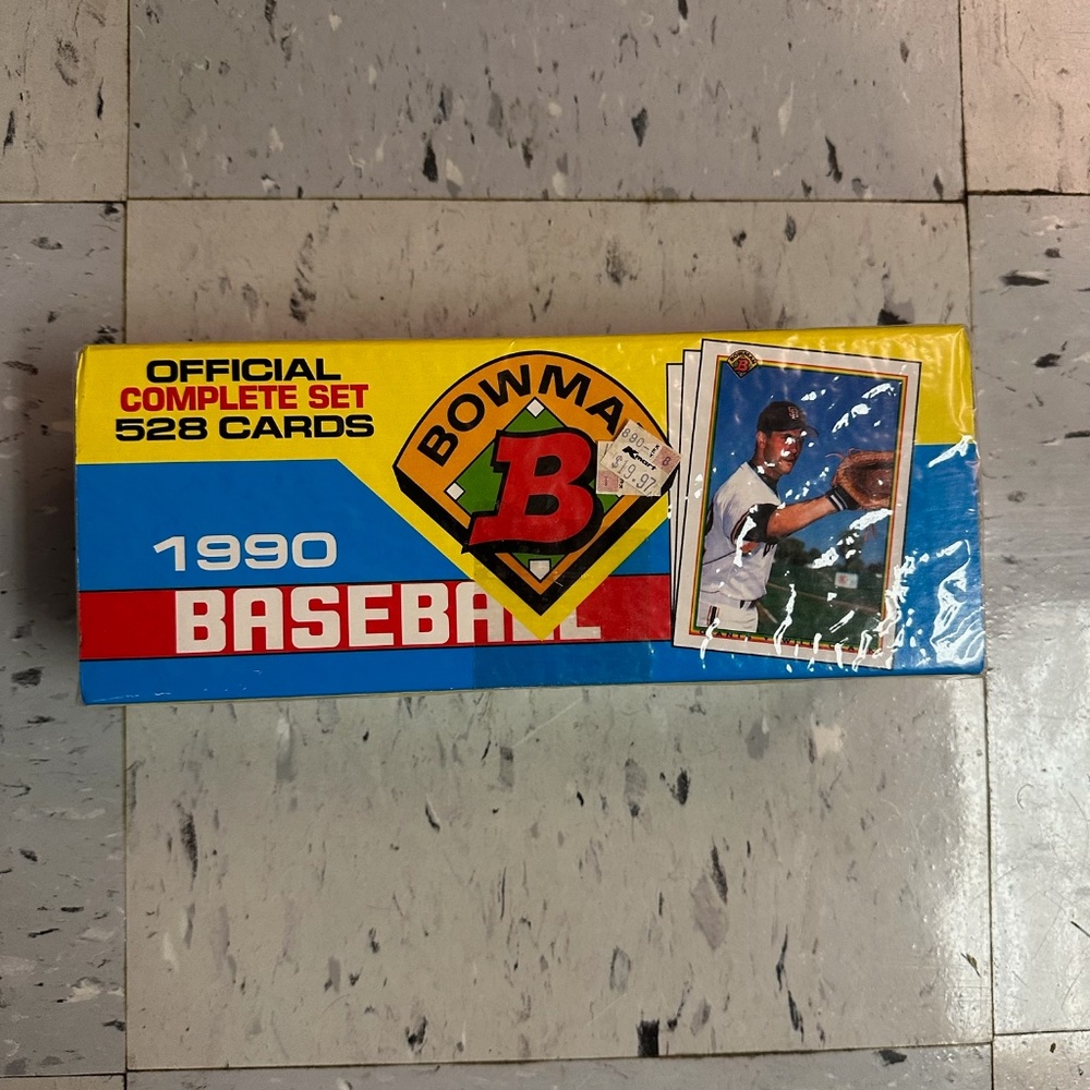 1990 Bowman Baseball Card Set - Factory Sealed